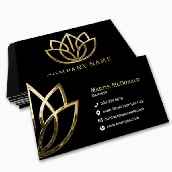 Foil Business Cards