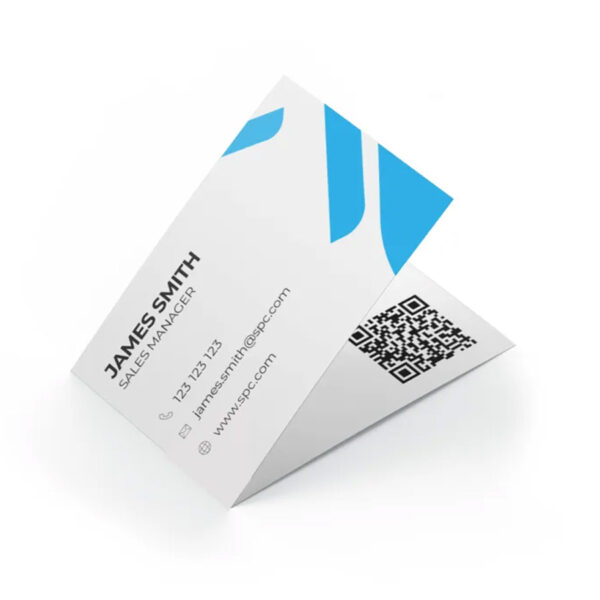 Folded Business Cards